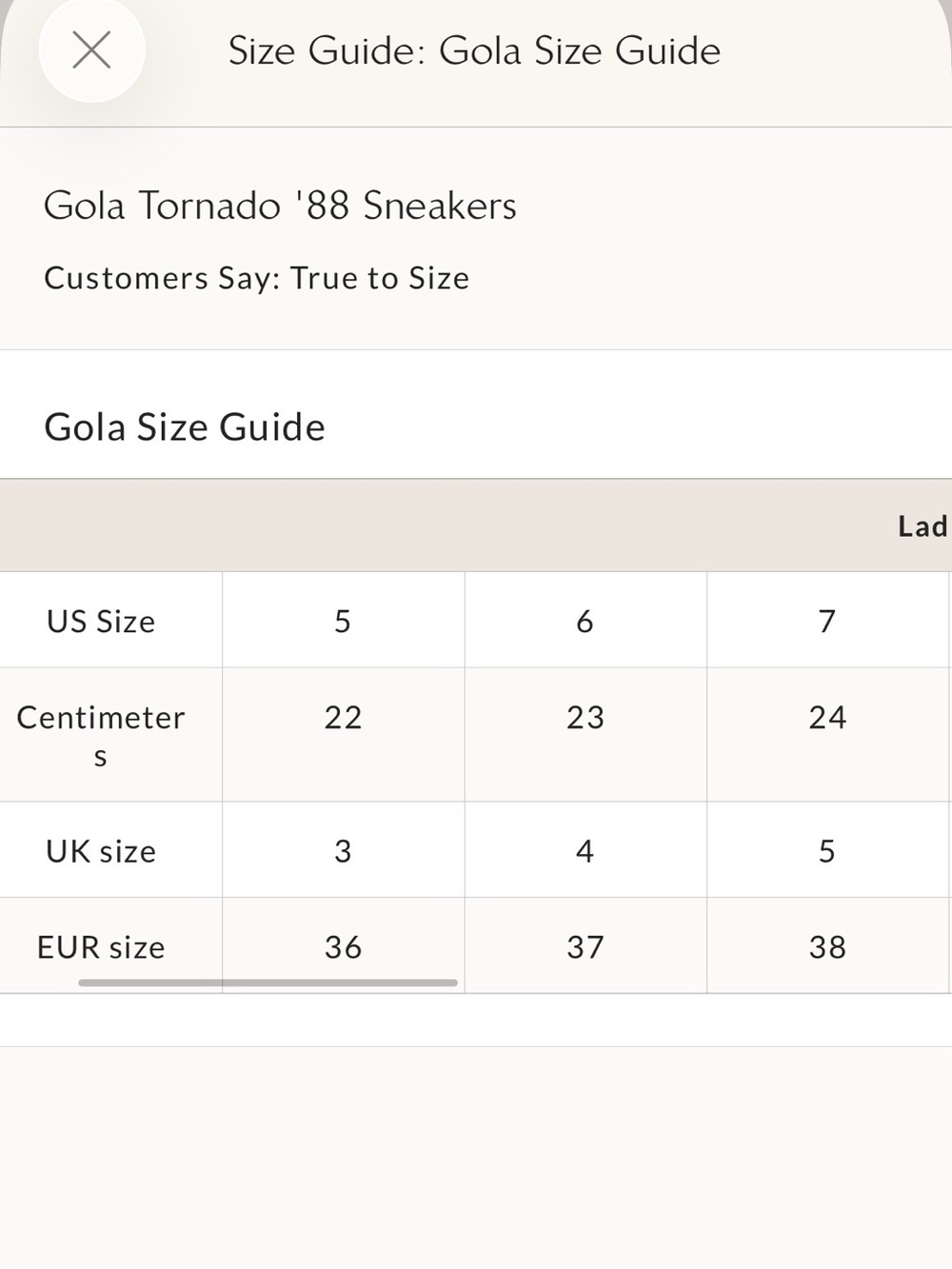 Gola Tornado ‘88 Sneakers - Picture 5 of 11